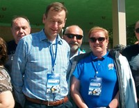 Jadranka Čoklica, dopredsjednica HPS-a i Frits Vrijlandt, predsjednik UIAA